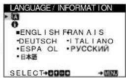 SONY HMDA100 - LANGUAGE/INFORMATION (page 8, 15) - 1