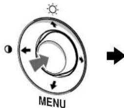 SONY HMDA100 - Appuyez au centre de la manette de commande. - 1