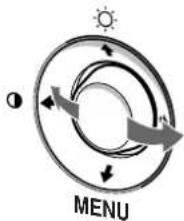 SONY HMDA100 - Adjust the menu. - 1