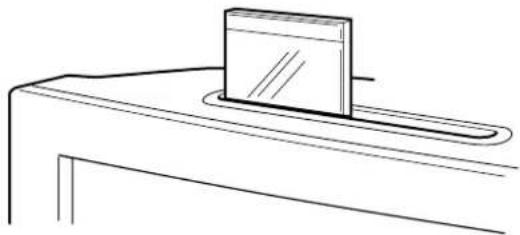 SONY HMDA100 - Use of the groove on top (HMD-A200 only) - 1