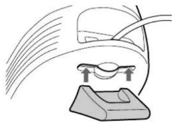 SONY HMDA100 - Uso del soporte - 1