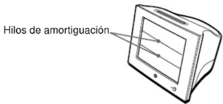 SONY HMDA100 - Si aparecen lineas finas en la pantalla (hilos de amortiguacion) - 1