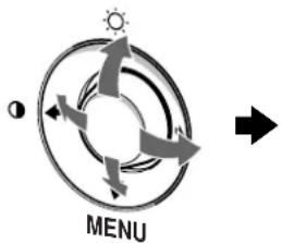 SONY HMDA100 - Desplace el botón de control paraDSLALLE NONGUAJE/INFORMACION y pulse de nuevo el centro del botón de control. - 1