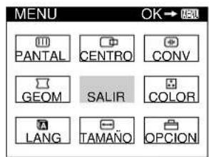 SONY GDMFW9011 - Visualización de la seals de entrada actual - 1