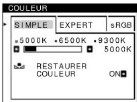 SONY GDMFW9011 - Navigation au sein des menus - 5