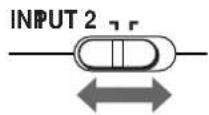 SONY GDMFW9011 - Move the INPUT switch. - 1