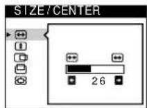 SONY GDMFW9011 - Navigating the menu - 3
