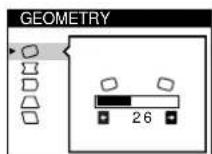 SONY GDMFW9011 - Navigating the menu - 4