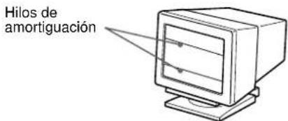 SONY GDMF500R - Si aparecen lineas finas en pantalla (hilos de amortiguation) - 1