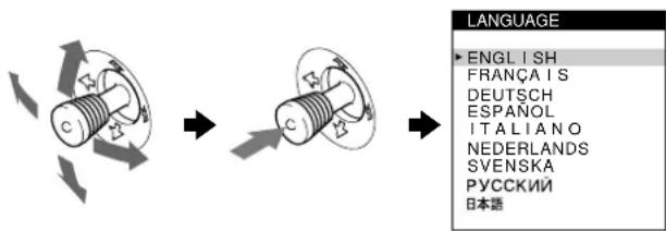 SONY GDMF500R - Desplace el joystick para resaltar ANG y vuelva a pulsar dicho joystick. - 1