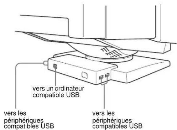 SONY GDMF500R - Raccordement de péripériques compatibles USB (Universal Serial Bus) - 1
