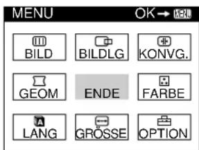 SONY GDMF500R - Anzeigen des aktuellen Eingangssignals - 1