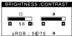 SONY GDMF500R - Adjusting the brightness and contrast - 2