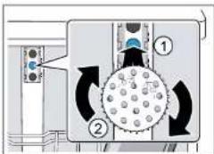 BOSCH SHI4HCS48E - Монтиране на пръскащата глава за тави - 1