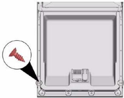 BOSCH SHI4HCS48E - Demontarea panoului de control - 2