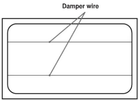 SONY GDM90W01T5 - Damper Wire - 1