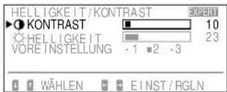 SONY GDM90W01T5 - Einstellen von Bildhelligkeit und Kontrast - 1