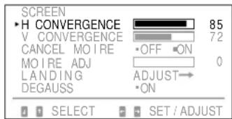 SONY GDM90W01T5 - Press the 📄 button. - 2