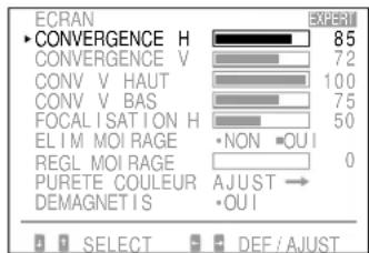 SONY GDM90W01T5 - Réglage de l'écran - 1