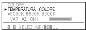 SONY GDM90W01T5 - Regolazione della temperatura di colore - 2