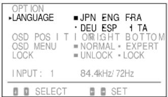 SONY GDM90W01T5 - Press the button. - 2