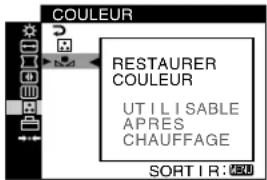 SONY GDM5510 - Symptômes et remèdes - 1