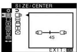 SONY GDM5510 - ← SIZE/CENTER(第9页) - 1