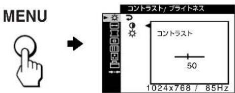 SONY GDM5510 - メニュー操作のしかた - 1