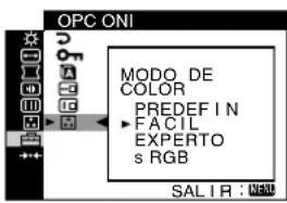 SONY GDM5510 - ■Seleccione el modo COLOR - 1