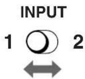 SONY GDM5510 - Move the INPUT switch. - 1