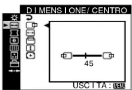 SONY GDM5510 - DIMENSIONE/CENTRO (pagina 9) - 1