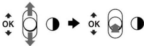 SONY GDM5510 - Adjust the menu. - 1