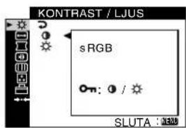 SONY GDM5510 - Om du använder sRGB-läget - 1