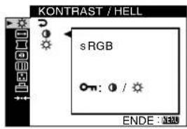 SONY GDM5510 - Wenn Sie im sRGB-Modus arbeiten - 1