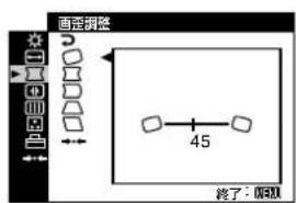 SONY GDM5510 - □ 画歪調整（14ページ） - 1