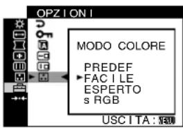 SONY GDM5510 - ■Selezionare il mode COLORE - 1