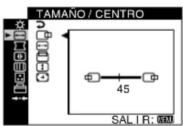 SONY GDM5510 - TAMAÑO/CENTRO (página 9) - 1