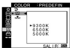 SONY GDM5510 - ■Modo PREDEFIN - 1