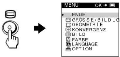 SONY GDM5402 - Drücken Sie die Taste . - 1