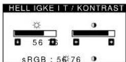 SONY GDM5402 - Wenn Sie im sRGB-Modus arbeiten - 1