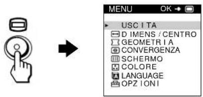 SONY GDM5402 - Premere il tasto . - 1