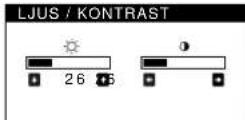 SONY GDM5410 - Tryck pa nagon av knapparna (Ijusstyrka) / ell er ① (kontrast) / . - 1