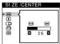 SONY GDM5410 - Navigating the menu - 4