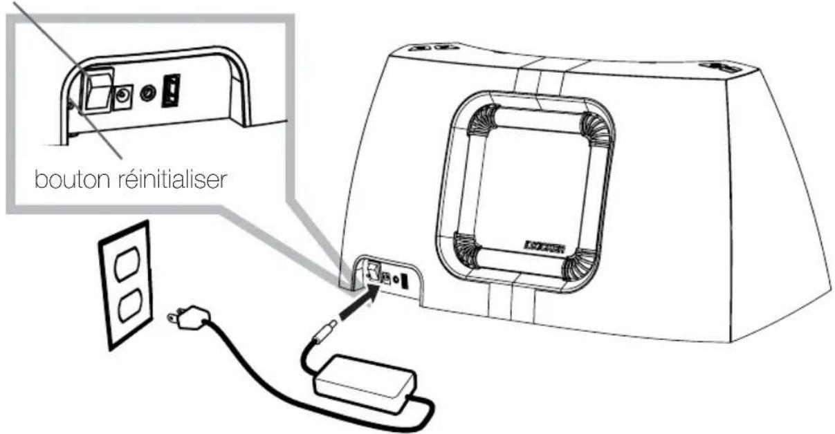 KICKER Amphitheater iK5BT2 - Bouton marche/arrêt - 1