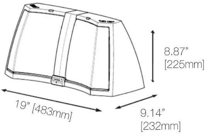 KICKER Amphitheater iK5BT2 - Weight - 1