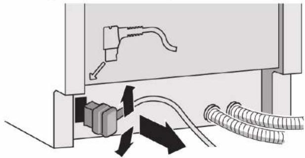 BOSCH SHV4HBX40E - A halózati kabel kihúzasa - 1