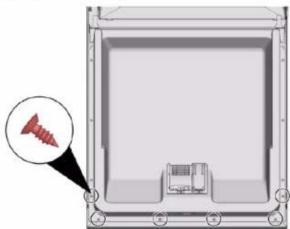 BOSCH SHV4HBX40E - Demontaż panelu obslugowego - 2