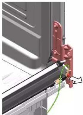 BOSCH SHV4HBX40E - Отстраняване на пантата на вратата - 2