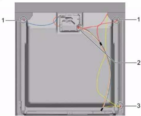 BOSCH SHV4HBX40E - Removing control panel - 1
