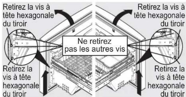 ELECTROLUX EI28BS65KS - Alignement de la porte du congélateur (sinecessaire) - 1